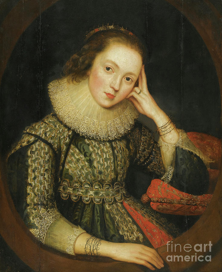 Portrait Of Mary Stuart by Heritage Images