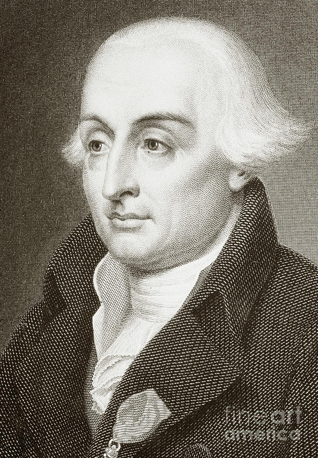 Portrait Of Mathematician Joseph Louis Lagrange By George Bernard 