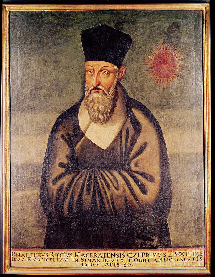 Portrait Of Matteo Ricci Painting by Italian School - Fine Art America