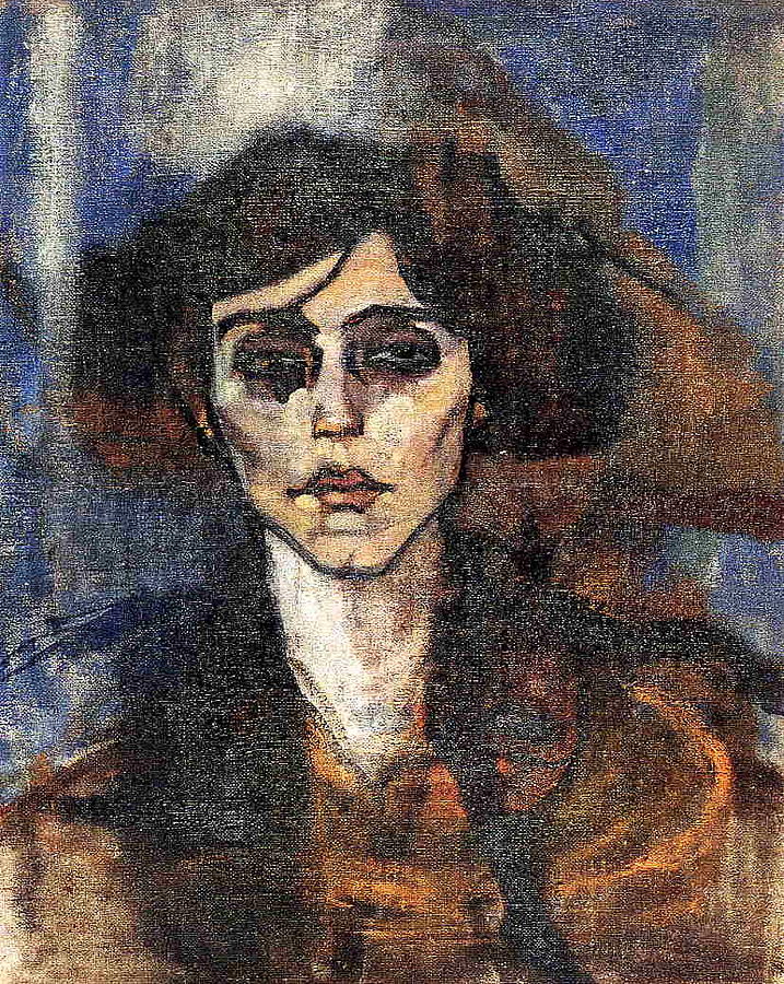 Portrait Of Maude Abrantes - 1907 Painting