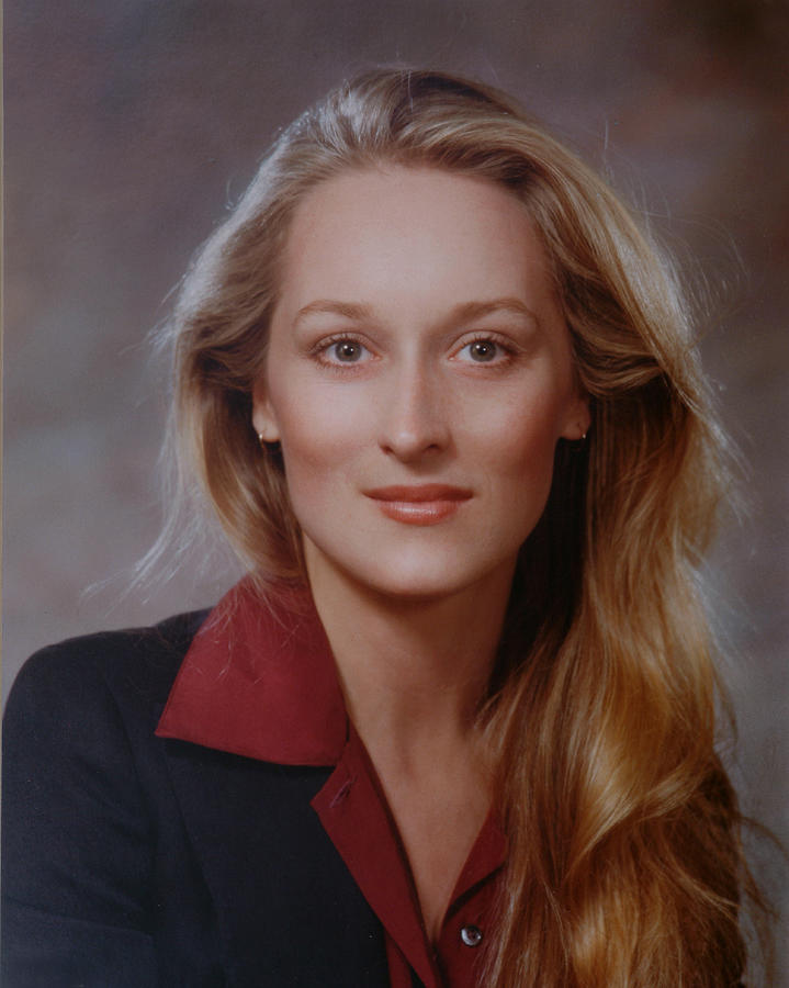 Portrait Of Meryl Streep Photograph by Bachrach