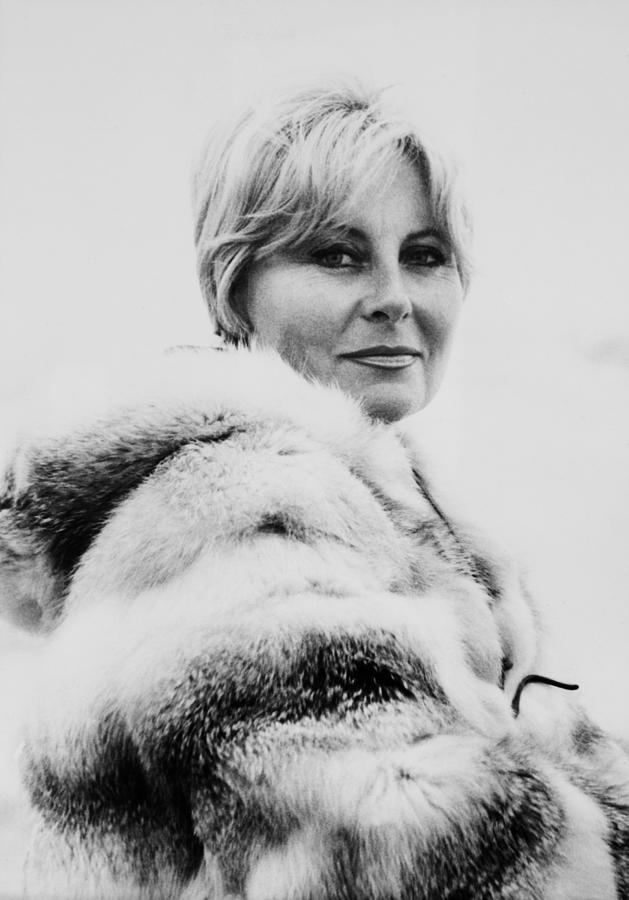 Portrait Of Michele Morgan In 1963 Photograph by Keystone-france