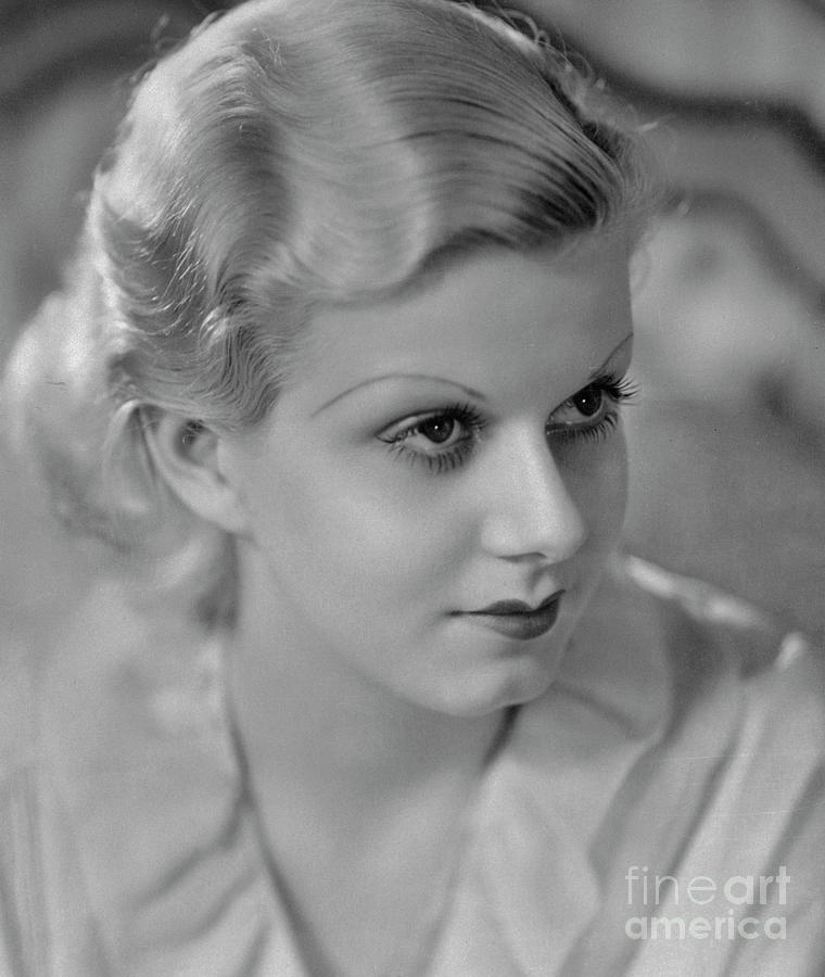 Portrait Of Motion Picture Actress Jean Photograph by Bettmann