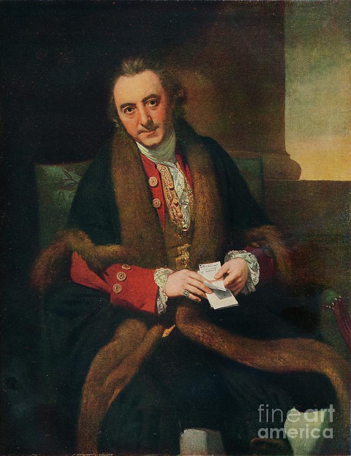 Portrait Of Mr John Maddison Drawing by Print Collector