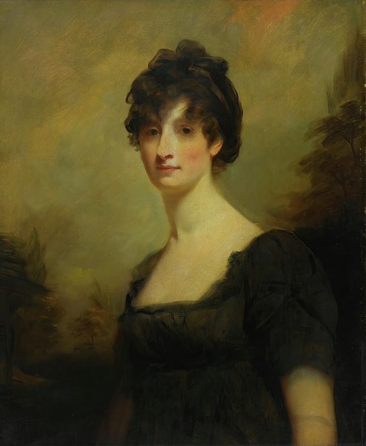 Portrait Of Mrs. Blair by Sir Henry Raeburn