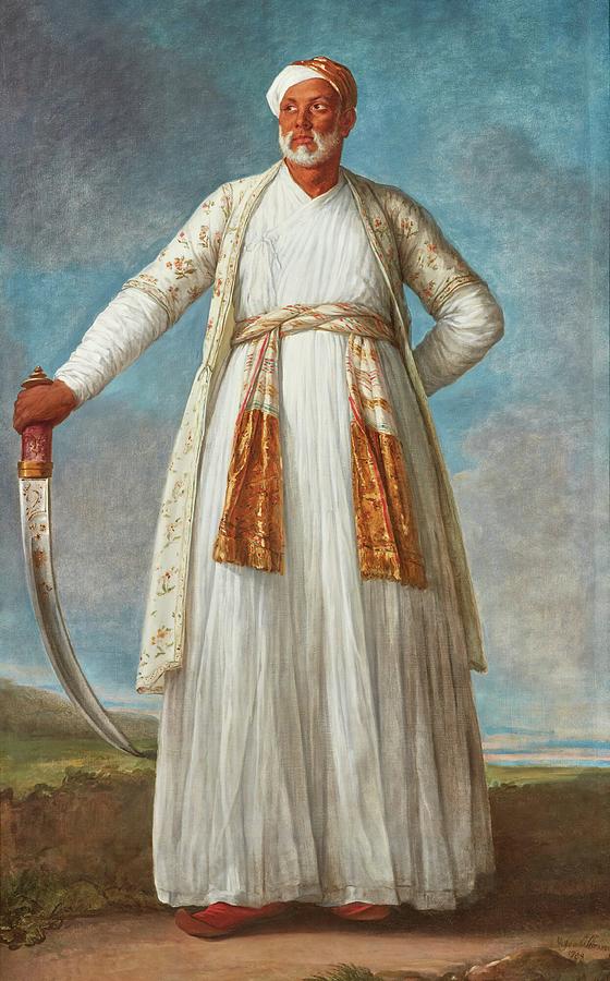 Portrait Painting - Portrait Of Muhammad Dervish Khan by Elisabeth Louise Vigee Le Brun