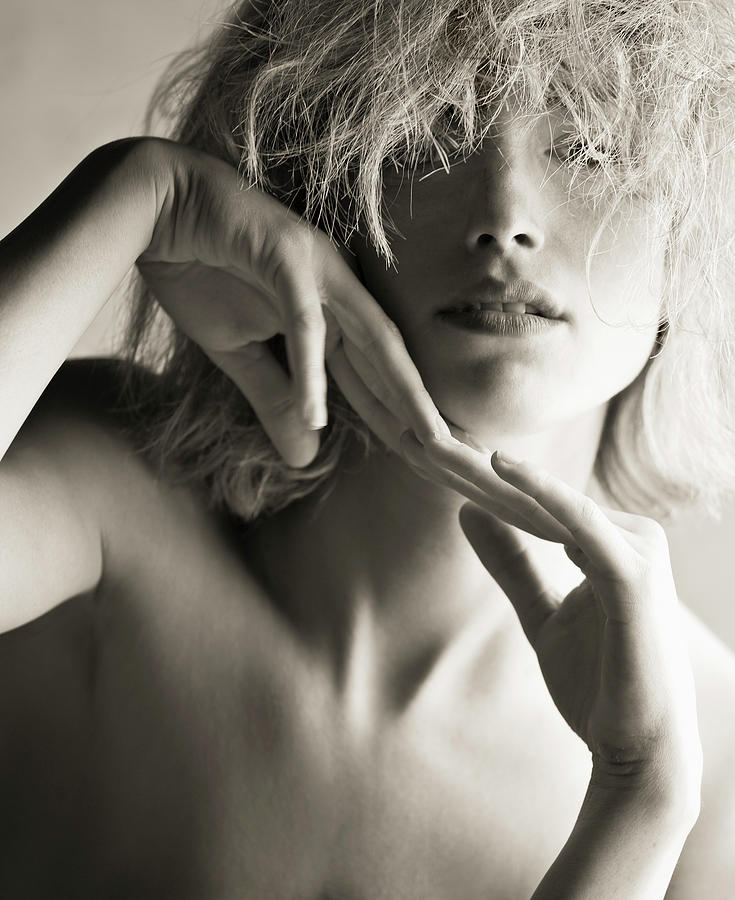 Portrait Of Nude Female Photograph by Tyler Stableford Portrait Of Nude Female Photograph by Tyler Stableford