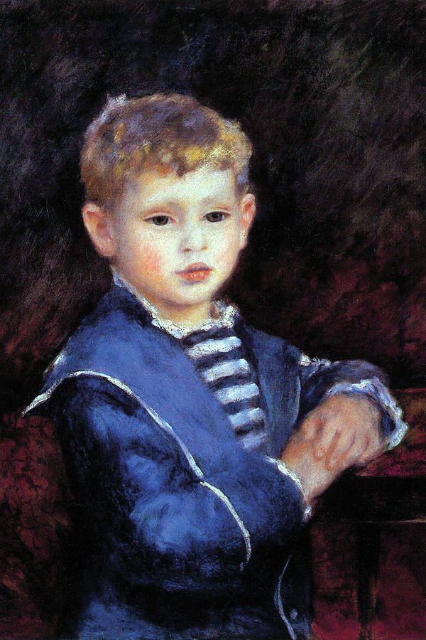 Portrait of Paul Haviland Painting by Pierre-August Renoir
