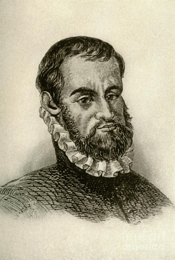 Portrait Of Pedro Menendez De Aviles Drawing by Print Collector