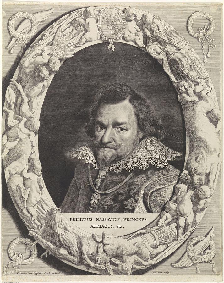 Portrait Of Philip Willem Prince Of Orange, Pieter Van Sompel, After Pieter Claesz. Soutman, 1643 Painting