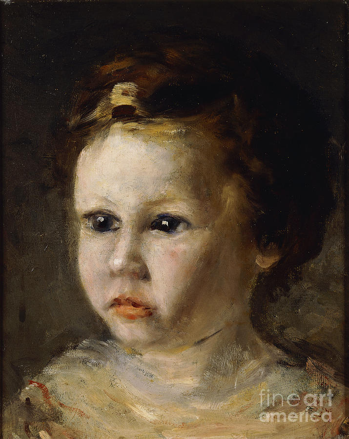 Portrait Of Pierre Sisley Painting by Pierre Auguste Renoir