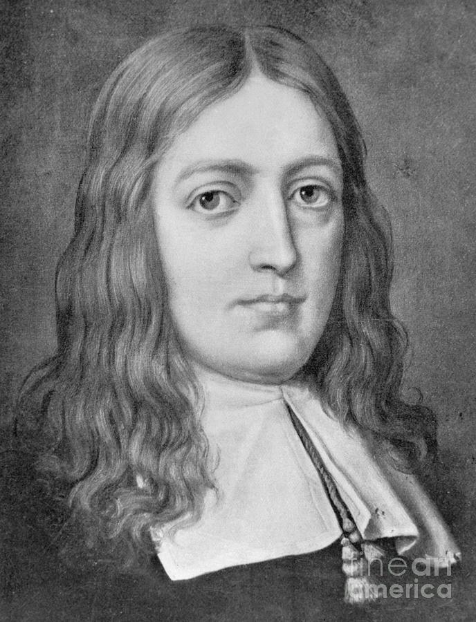 Portrait Of Poet John Milton Photograph by Bettmann