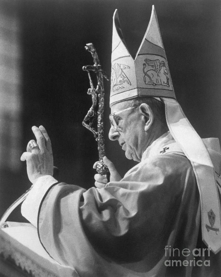 Portrait Of Pope Paul Vi Photograph by Bettmann