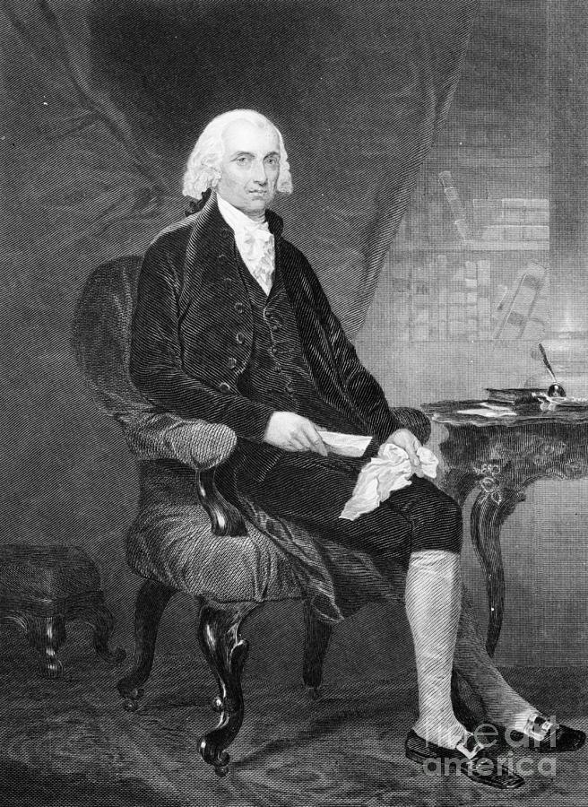 Portrait Of President James Madison Photograph by Bettmann