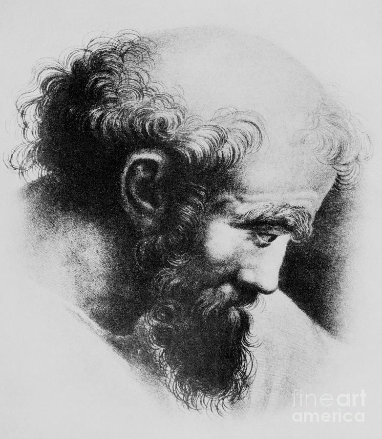 Portrait Of Pythagoras Photograph by Bettmann