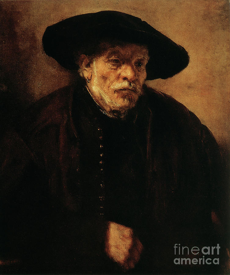 Portrait Of Rembrandts Brother, Andrien Drawing by Print Collector