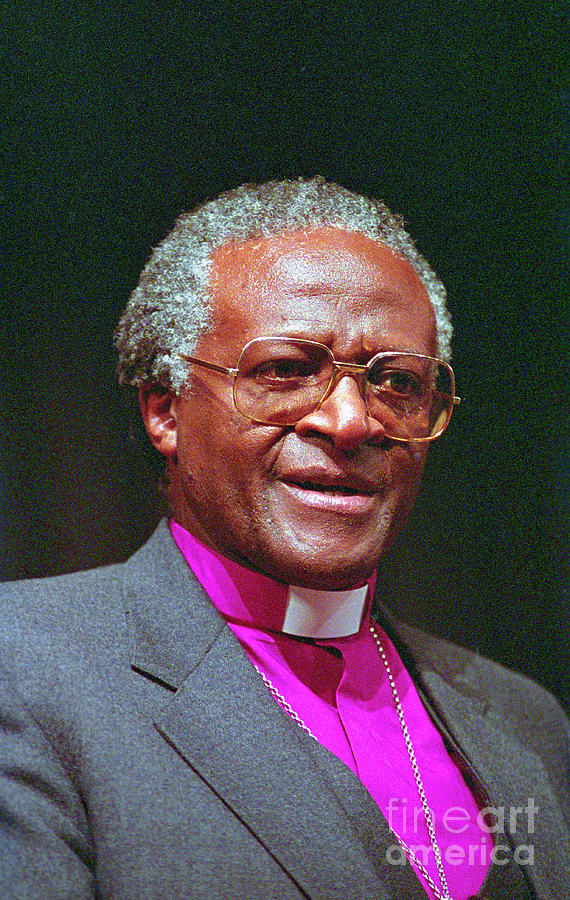 Portrait Of Reverend Desmond Tutu Photograph by Bettmann