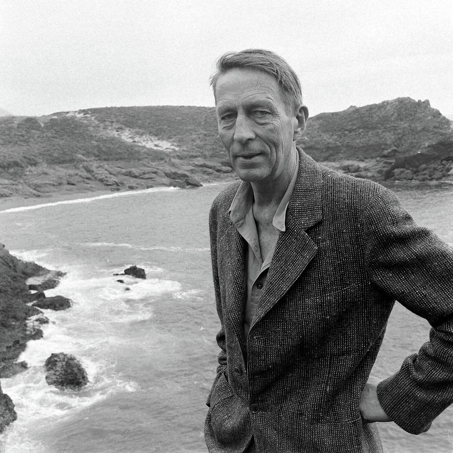 Black And White Photograph - Portrait Of Robinson Jeffers by Nat Farbman