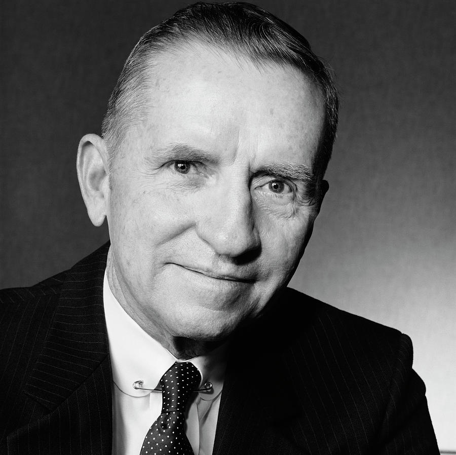 Portrait Of Ross Perot Photograph By Dreampictures Fine Art America   Portrait Of Ross Perot Dreampictures 