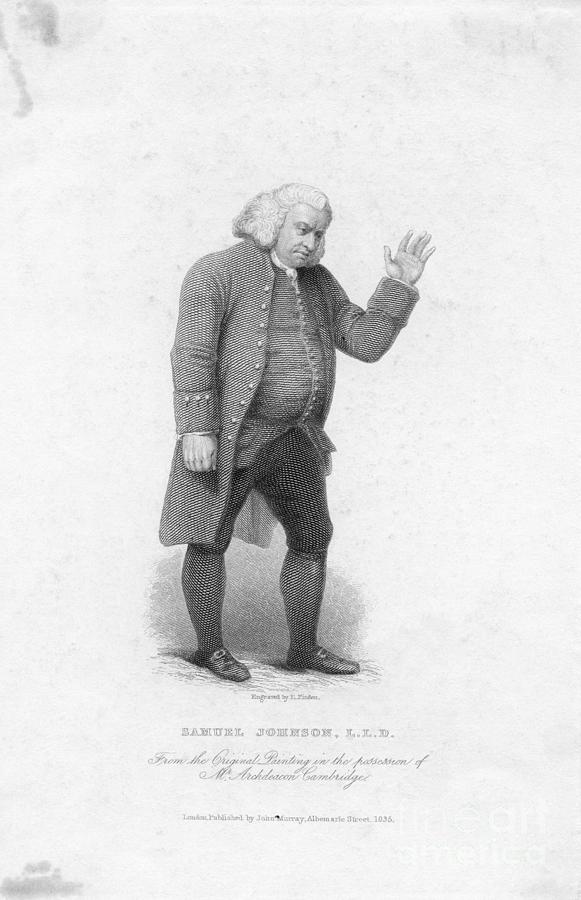 Portrait Of Samuel Johnson By Edward Photograph by Bettmann