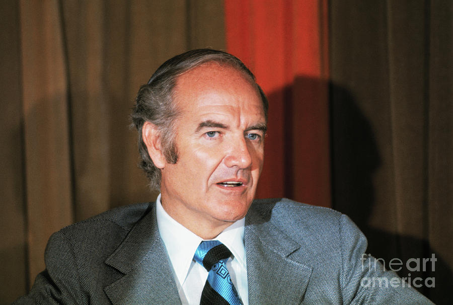 Portrait Of Senator George Mcgovern Photograph by Bettmann