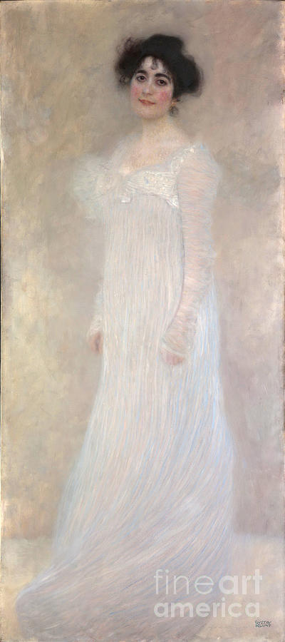 Portrait Of Serena Lederer, 1899 Drawing by Heritage Images