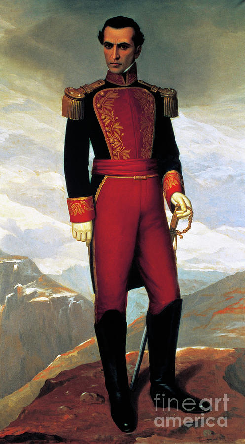 Portrait of Simon Bolivar by Antonio Salguero by Antonio Salguero Portrait of Simon Bolivar by Antonio Salguero by Antonio Salguero
