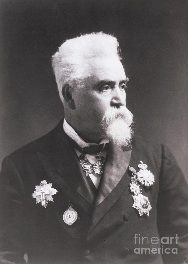 Portrait Of Sir Hiram Maxim Photograph by Bettmann