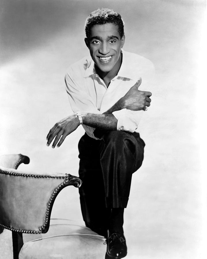 Portrait Of Smiling Sammy Davis Jr. Photograph by Globe Photos - Fine ...