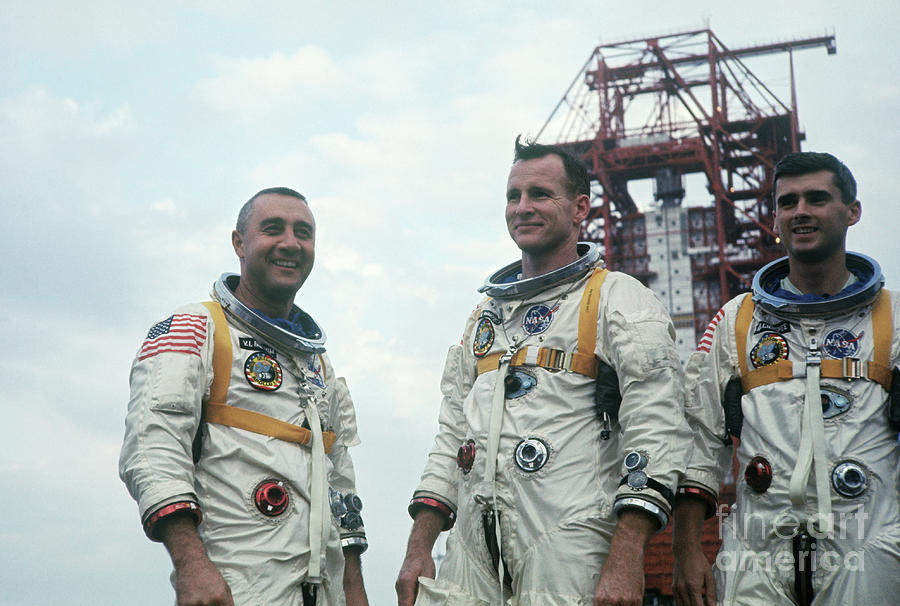 Portrait Of The Apollo 1 Astronauts Photograph by Bettmann
