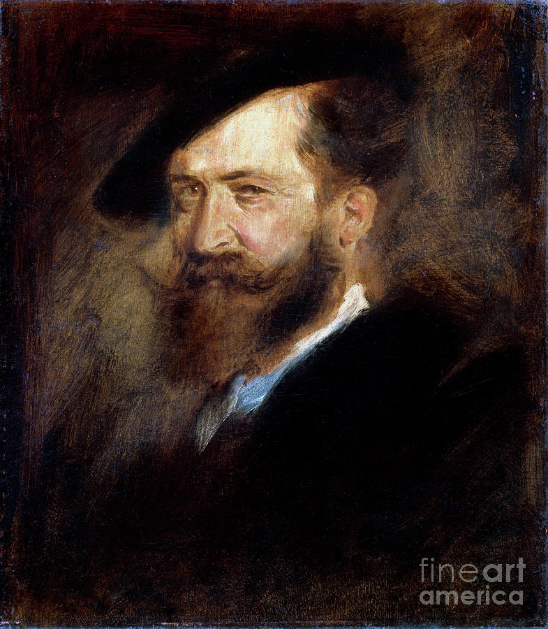 Portrait Of The Artist Wilhelm Busch Drawing by Heritage Images