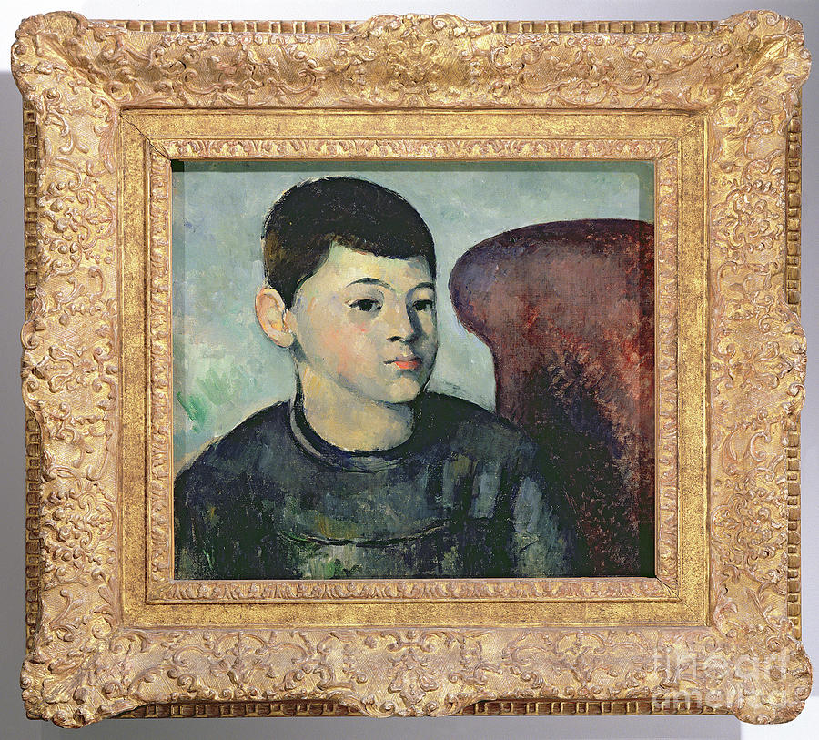 Portrait Of The Artists Son, 1881-82 Painting by Paul Cezanne
