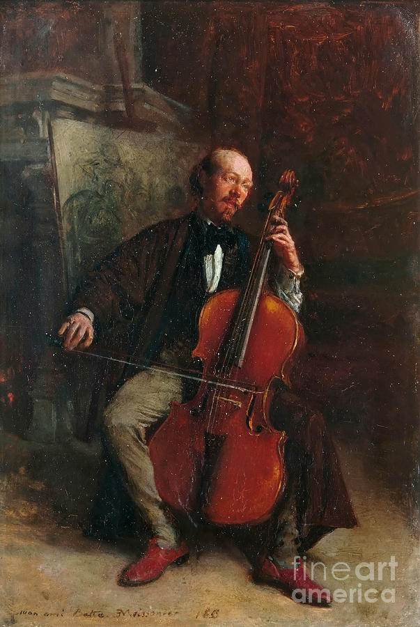 Portrait Of The Composer Alexandre Drawing by Heritage Images