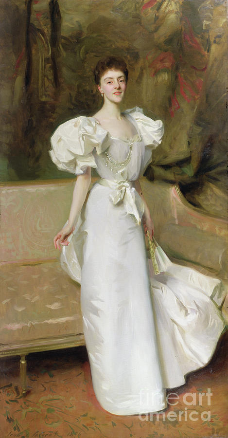 Portrait Of The Countess Of Clary Aldringen, 1896 Painting by John Singer Sargent