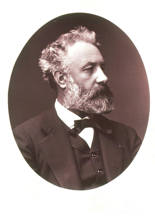 Portrait Of The French Novelist Jules Verne Photograph by George Bernard/science Photo Library
