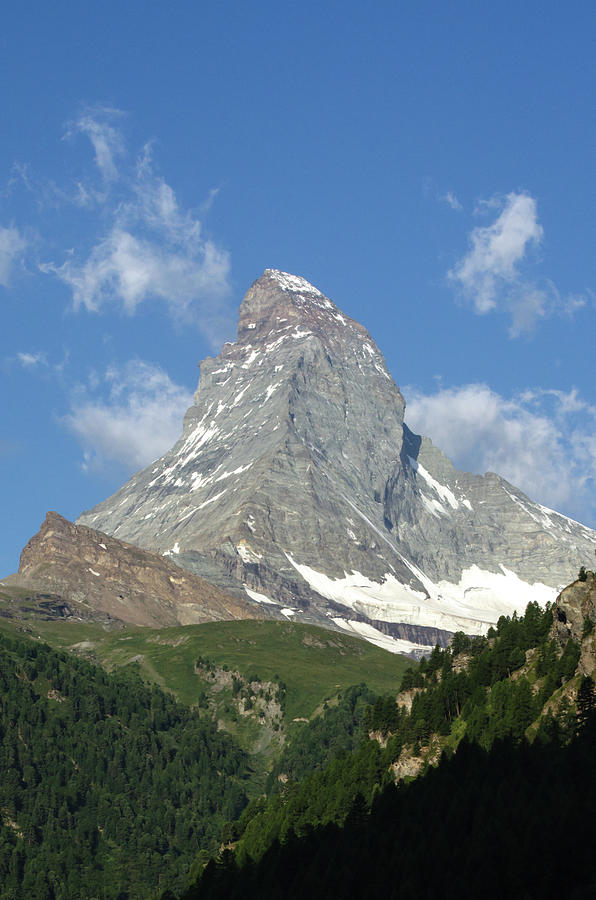 Portrait of the Matterhorn Photograph by Douglas Wielfaert
