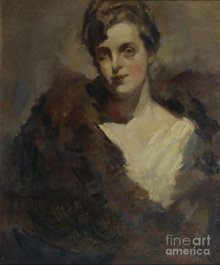 Portrait Of The Opera Singer Vera Drawing by Heritage Images