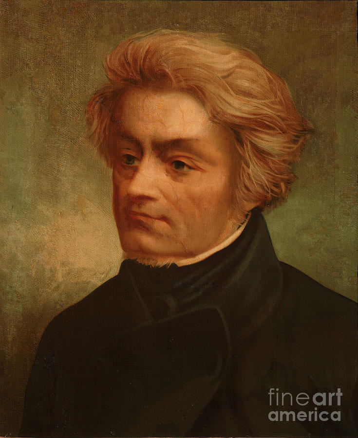 Portrait Of The Poet Adam Mickiewicz Drawing by Heritage Images