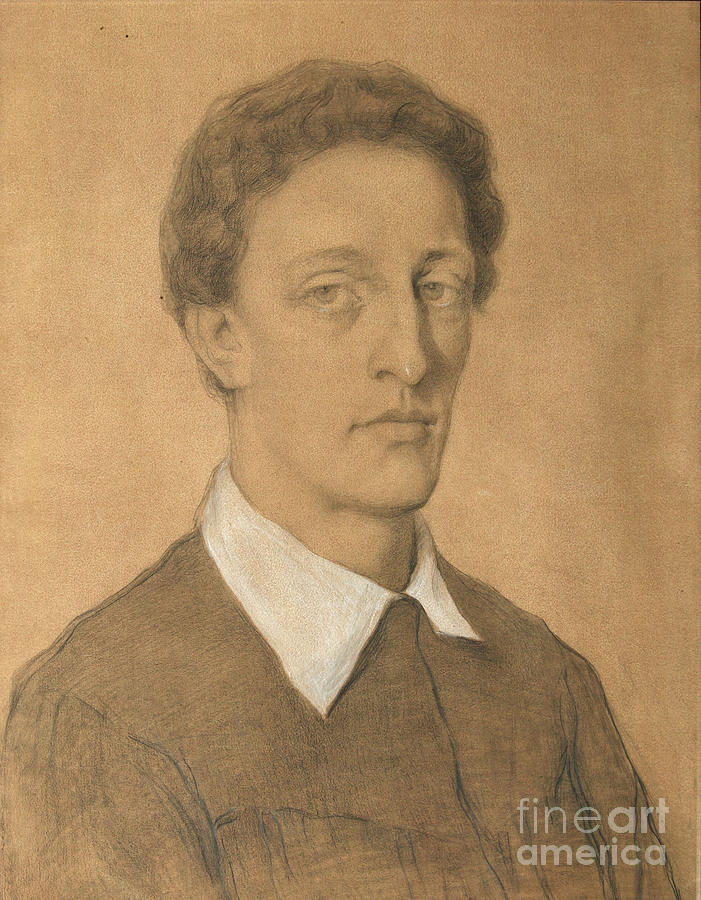 Portrait Of The Poet Alexander Blok Drawing by Heritage Images