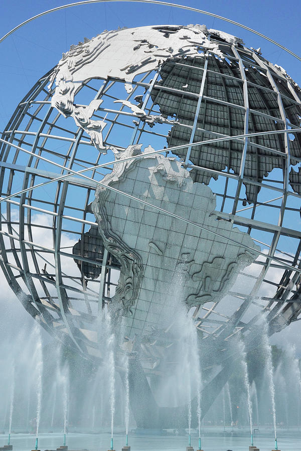 Portrait of the Unisphere Photograph by Cate Franklyn