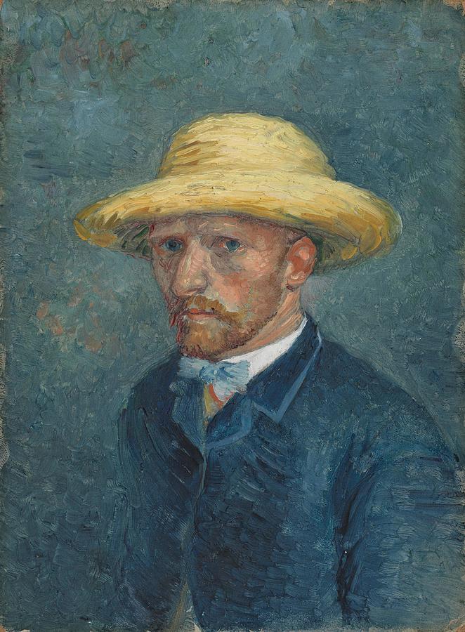 Portrait of Theo van Gogh. Painting by Vincent van Gogh -1853-1890-