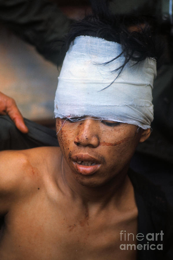 Portrait Of Viet Cong Prisoner Photograph by Bettmann