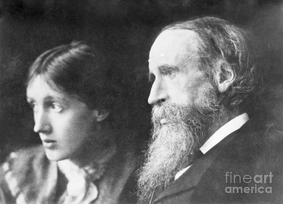 Portrait Of Virginia Woolf And Sir Photograph by Bettmann