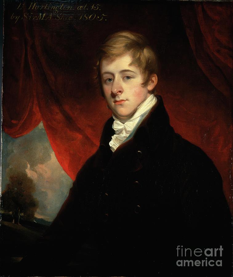 Portrait Of William Cavendish When Marquess Of Hartington 1805   Portrait Of William Cavendish When Marquess Of Hartington 1805 Martin Archer Shee 