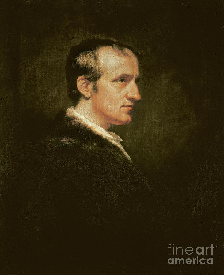 James Northcote Painting - Portrait Of William Godwin Wisbech London English Philosopher Writer And Politician By James Northcote by Anonymous Artist James Northcote Painting - Portrait Of William Godwin Wisbech London English Philosopher Writer And Politician By James Northcote by Anonymous Artist