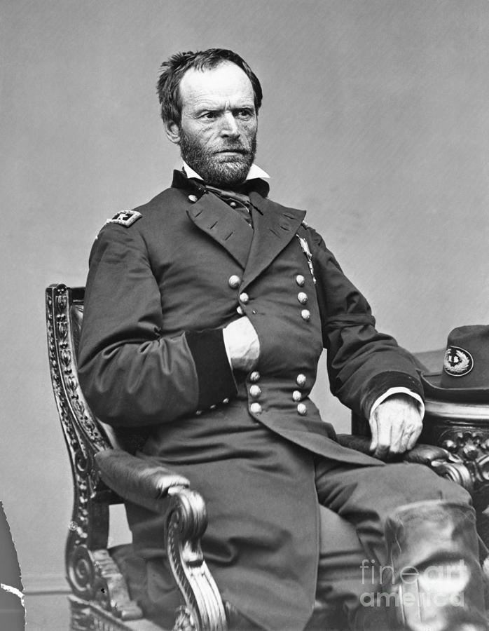 Portrait Of William T. Sherman Photograph by Bettmann