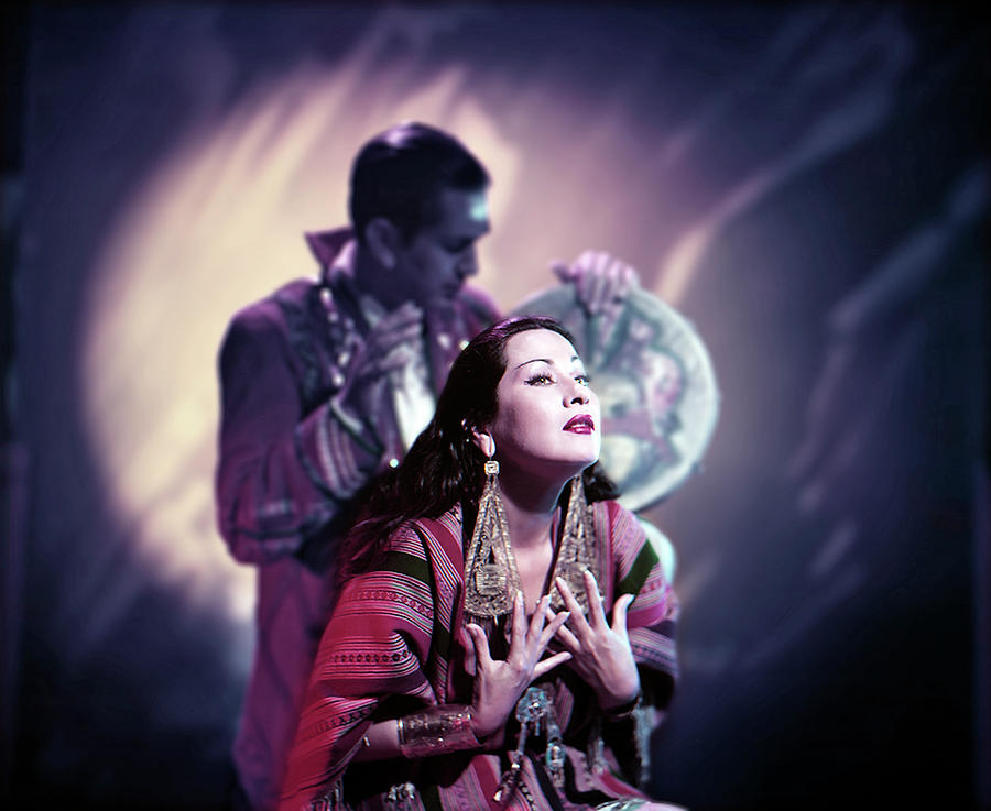 Portrait Of Yma Sumac Photograph by Tom Kelley Archive
