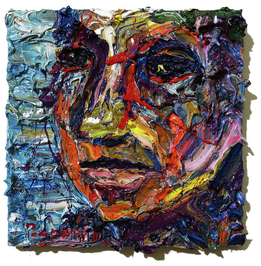 Portrait painting-abstract wall art-paintings for sale-impresisonism