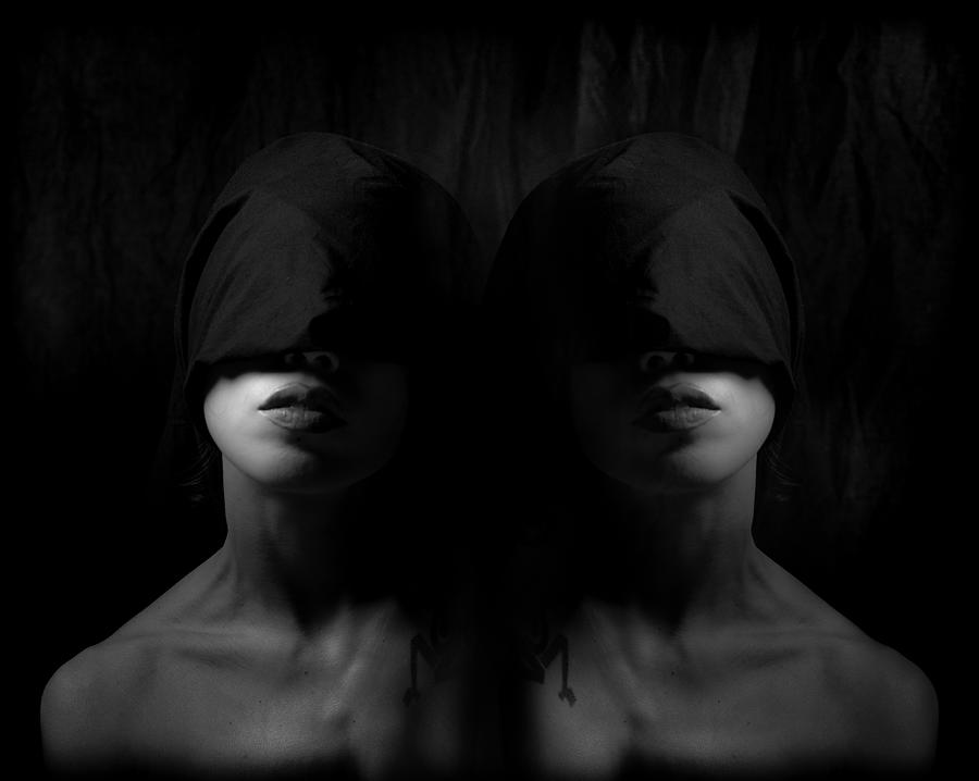 Black And White Photograph - Portrait Valeria by Luciano Corti