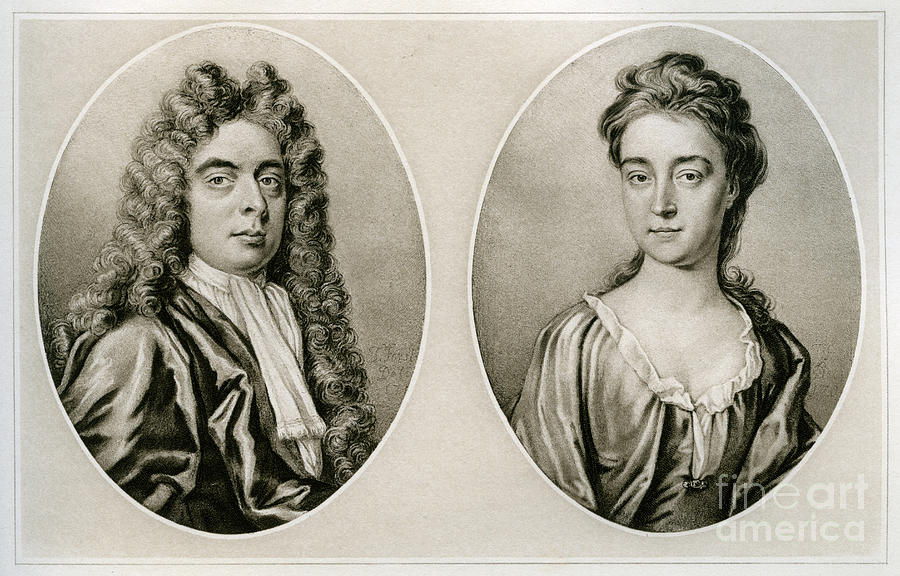 Portraits Of The Duke And Duchess Drawing by Print Collector